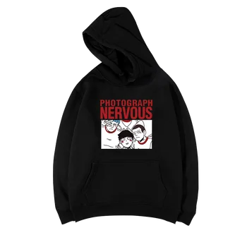 

Men's Sweatshirt Long Sleeve Hooded Men Plus Plus Thick Loose Autumn Jacket Black Hoodies Big Size Vintage Bestselling GG50wy