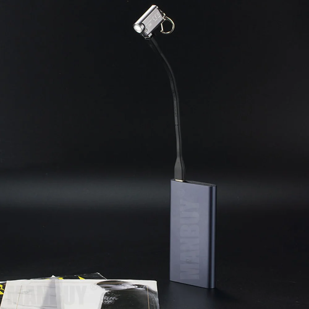 Гибкий зарядный кабель NITECORE UStand с USB на Micro для TUP TIP THUMB TINI LA30 LR10 LR50 HC65 F4 без