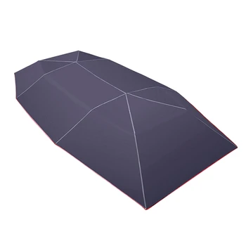 

Car Umbrella Sun Shade Cover Tent Cloth 4X2.1M Universal UV Protect Without Bracket Blue