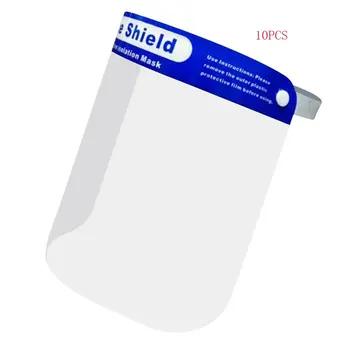 

High Transparent Pet Anti-spray Anti-fume Face Mask Visor Antifoam Cap Clear Vision Hd Transparent Cover