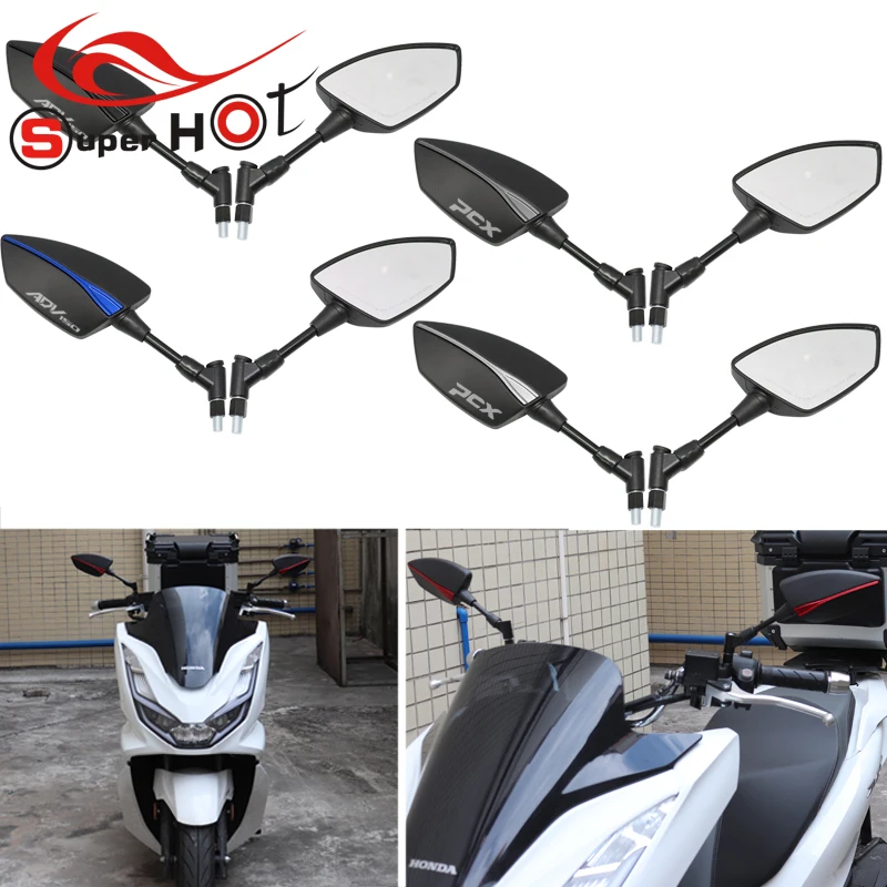 

For Honda PCX160 PCX150 PCX125 ADV150 ADV350 PCX ADV 150 350 160 Motorcycle Accessories Rear View Rearview Mirrors Side Mirror