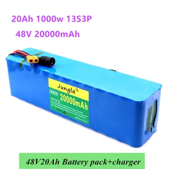 

2020 New Original 48v 20Ah 1000w 13S3P 20000mah lithium ion battery 54.6v lithium ion battery electric scooter with BMS