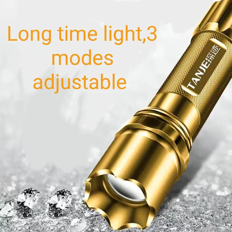 

Mini Penlight LED Flashlight Torch drop shipping Pocket Light Waterproof Lantern USB rechargeable Powerful Led For Hunting torch