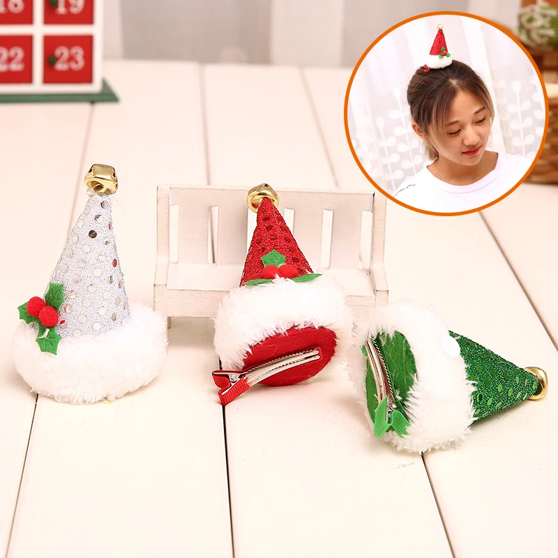 

Kids Christmas Hairpins Hairbands Accessories Pet Hairs Xmas Party Nividad Decors 2019 New Year Party Costumes Decprations