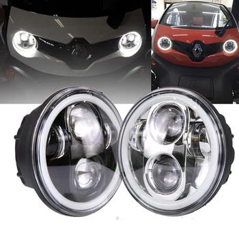 

1PCS DOT Approved 5 3/4 5.75'' Inch LED Headlight Bulbs H4 Headlamp Halo Angel Eye For BMW Audi Chevrolet Buick AMC Pickup
