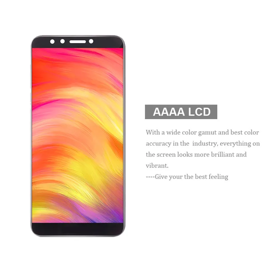 PINZHENG AAAA Original LCD For Xiaomi Redmi 5 Plus Display Touch Screen Digitizer Replacement For Xiaomi 2