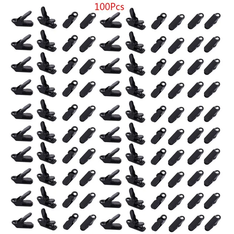 100Pcs/Set Tent Awning Canopy Clamp Tarp Canvas Clip Snap Gripper Caravan Jaw Grip Trap Tighten Tool