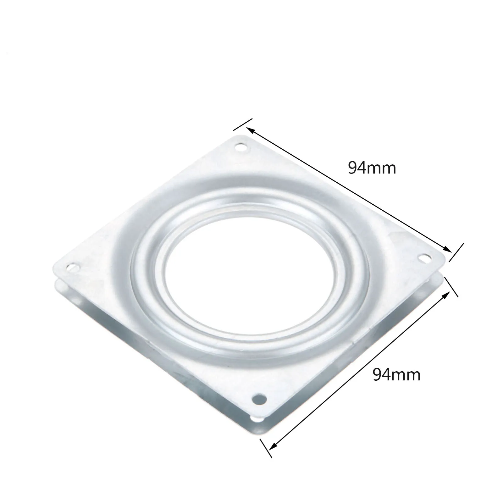Description Picture 4 of item1PC Square Lazy Susan 360° Rotating Rolling Bearing Turntable 300 lbs Bearings Plate Dropshipping 94*94mm