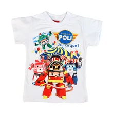 Новинка года; детская футболка с короткими рукавами; детская одежда; сезон лето; футболка с короткими рукавами из чистого хлопка с принтом для мальчиков