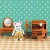 1:12 Forest Animal Family Villa Furniture Doll Toy Forest Family Mini Bedroom Set DIY Miniatura Doll House Children Furniture 2
