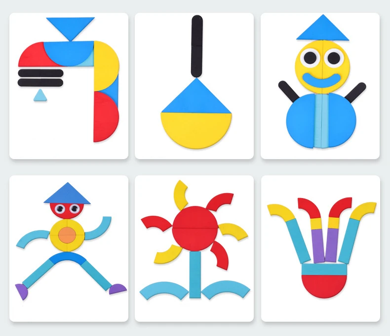 Новые разнообразные творческие головоломки Детские деревянные игрушки для головоломка для детей Детские Обучающие Игрушки для раннего развития Монтессори