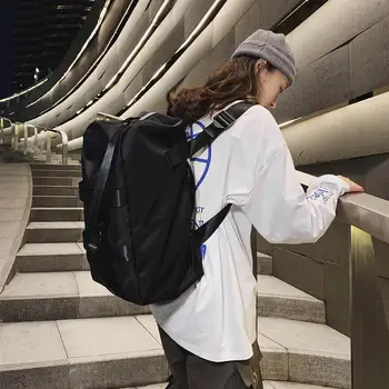 

Unisex Nylon Casual Handbag High-quality Reflective Stripe Durable Large Capacity Outdoor Travel Shoulder Crossbody Bag