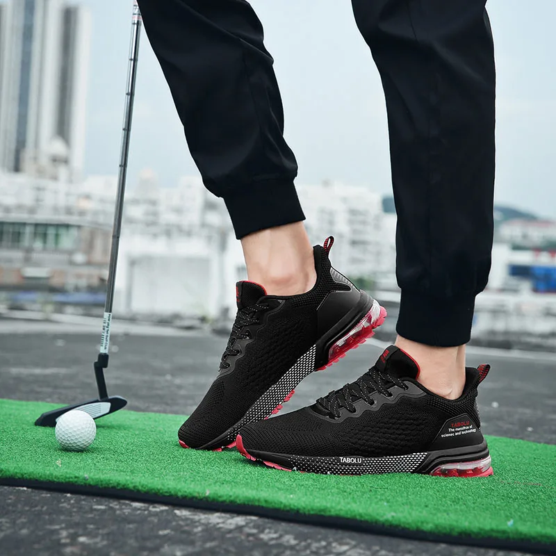 

Men Golf Shoes Spring Summer Grass Training Sneakers for Golf Trainers Anti Slip Sport Walking Sneakers Breathable Golf Men Shoe
