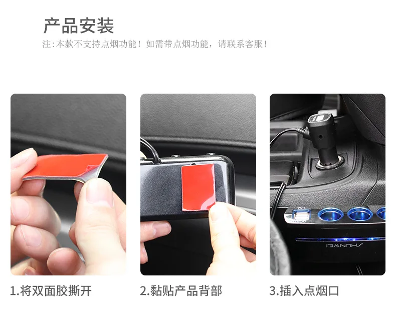 Автомобильное зарядное устройство Shunwei с двумя usb-портами для прикуривателя Qc3. 0 тройной Sd-1939d