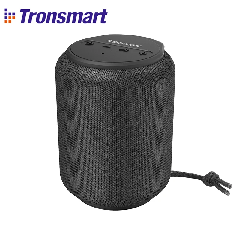 

[IN STOCK]Tronsmart Element T6 Bluetooth Speaker 5.0 IPX6 Waterproof Mini Portable Speakers 360-degree Music Black Soundbar 1PC