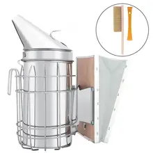 Ручной окуриватель пчел Пчеловодство из нержавеющей стали с термозащитой