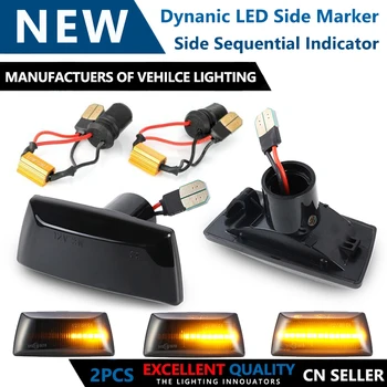 

2X Dynamic LED Side Marker Turn Signal Light Sequential Blinker Lamp For Opel Insignia Astra H Zafira B Corsa D Holden Cruze CD