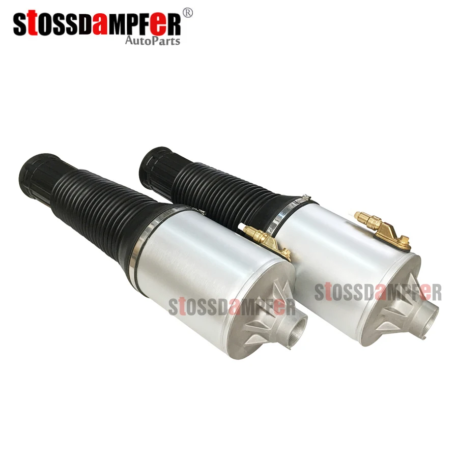 StOSSDaMPFeR 2 шт. пневматическая стойка передней подвески комплекты для ремонта пневматической пружины Подходит для Audi A8 D3 4E0616039AF 4E0616040AF