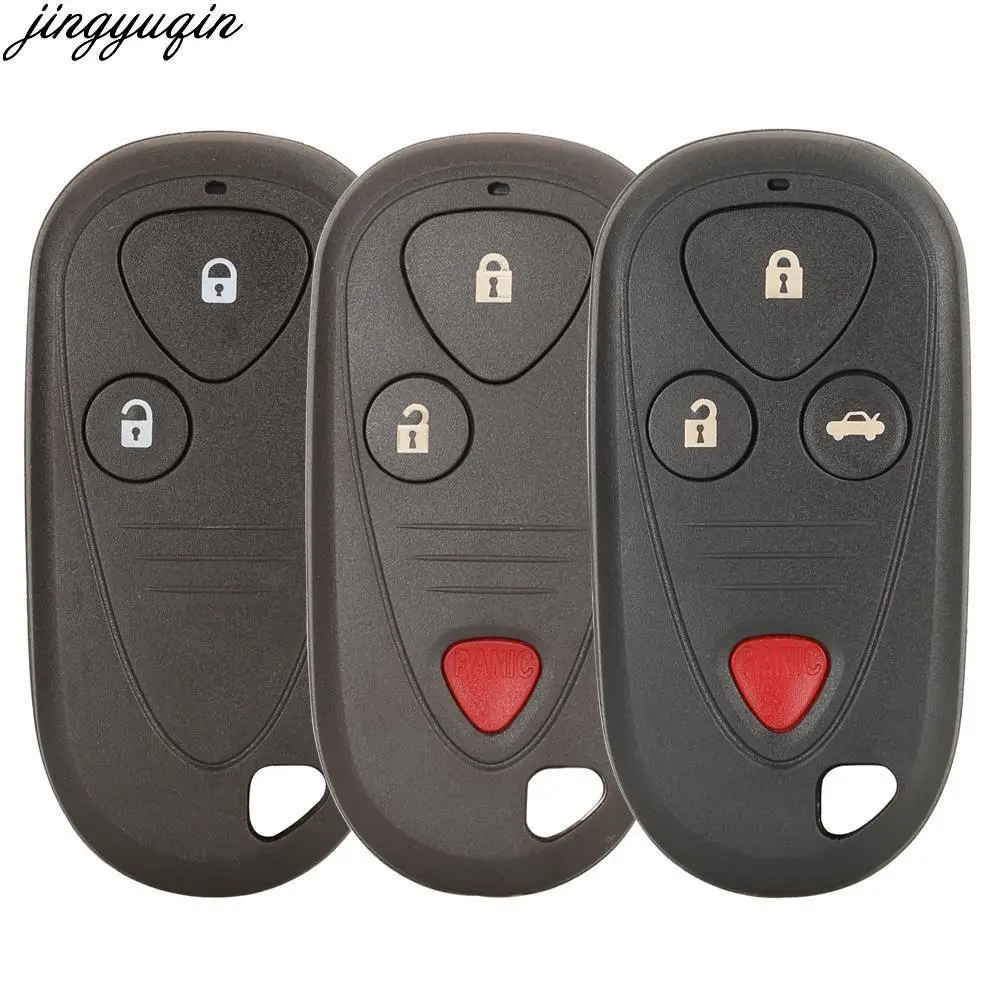 

Jingyuqin 15pcs чехол для дистанционного ключа от машины Shell Для Honda Acura CL 2000-2001 TL 2004-2006 TSX 2004-2008 2/2 + 1/3 + 1 Button