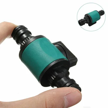 

2pcs 1/2" ABS Garden Hose Pipe In Line Tap Shut Off Valve Fitting Connector Shut Off Valves For Outdoors Garden Use