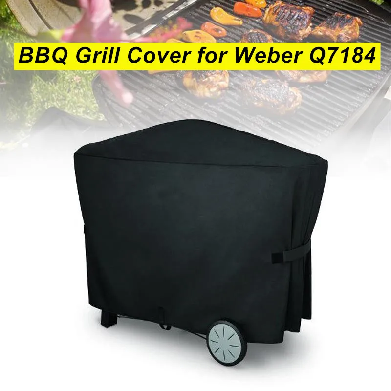 Наружная Водонепроницаемая Крышка для гриля барбекю Weber Q7184 Пыленепроницаемая