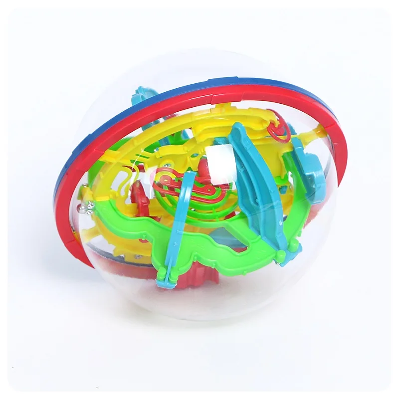 3D пазл интеллектуальный шар волшебный Глобус образовательный вызов лабиринт IQ
