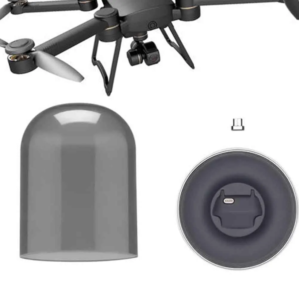 Mega Discount MLI Home Transparent Dock Replacement Portable Drone Accessories Magnetic Micro USB Bell Jar Battery Charging Base For MAVIC Mini 