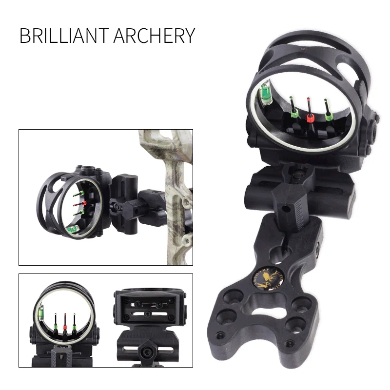 Adjustable Compound Bow Sights Compound Bow Sight Scope 1 Pin Compound Bow Sight Hunting