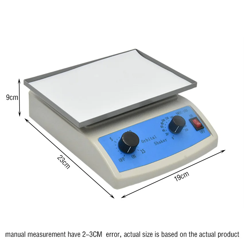 Lab Oscillator 110/220V Laboratory Rotary Oscillator RPR Mixer Lab Orbital Rotator Shaker Orbital Oscillator 210RPM Adjustable Speed
