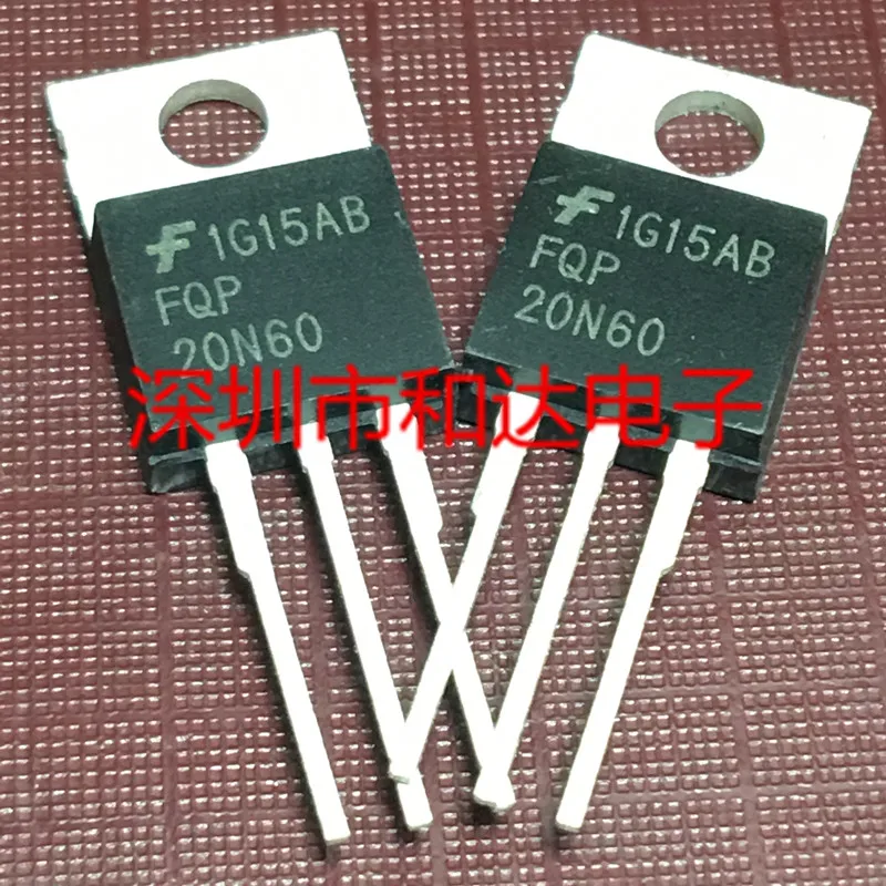 5 шт. FQP20N60-220 600V 20A