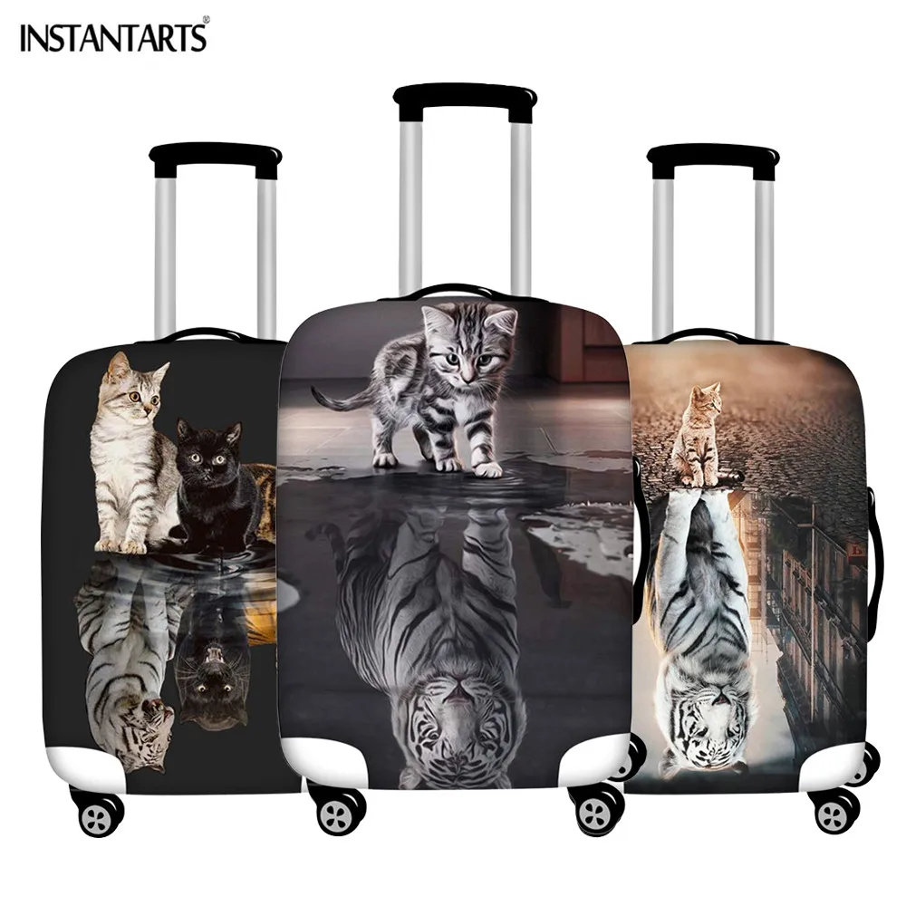 INSTANTARTS Cat отражение костюм с изображением тигра чехол защитные чехлы