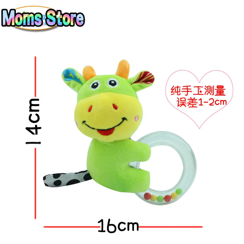 Мультяшные детские игрушки подвесные погремушки для детской коляски плюшевые