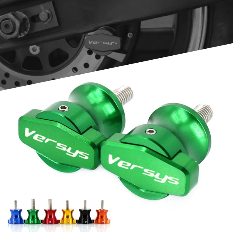 

For KAWASAKI Versys650 Versys1000 Versys 650 1000 KLE650 Motorcycle CNC Frame Stands M10 Screws sliders Swingarm Spools Slider