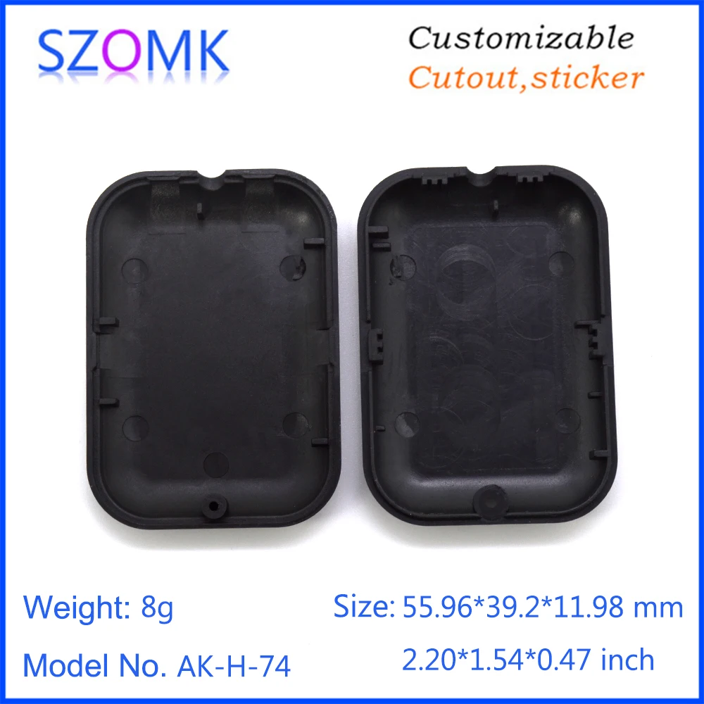 GPS plastic enlcosure szomk plastic enclosure box small instrument enclosure housing for electronics pcb design (11)