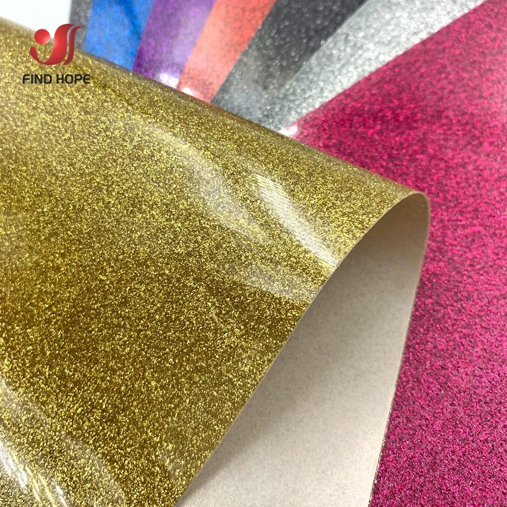 20cm*25CM Bundle Glitter Rainbow Heat Transfer Vinyl Iron-on Heat Press HTV Iron Print T-shirt Textiles Craft Cutter Film Sheet