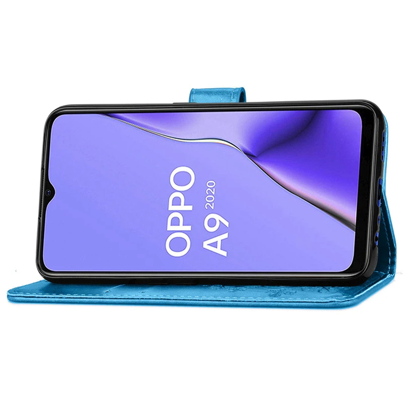 Для крышки Oppo A5 чехол роскошный Флип Магнитный кожаный чехол для телефона чехол для Oppo A5 полный защитный чехол для Oppo A5