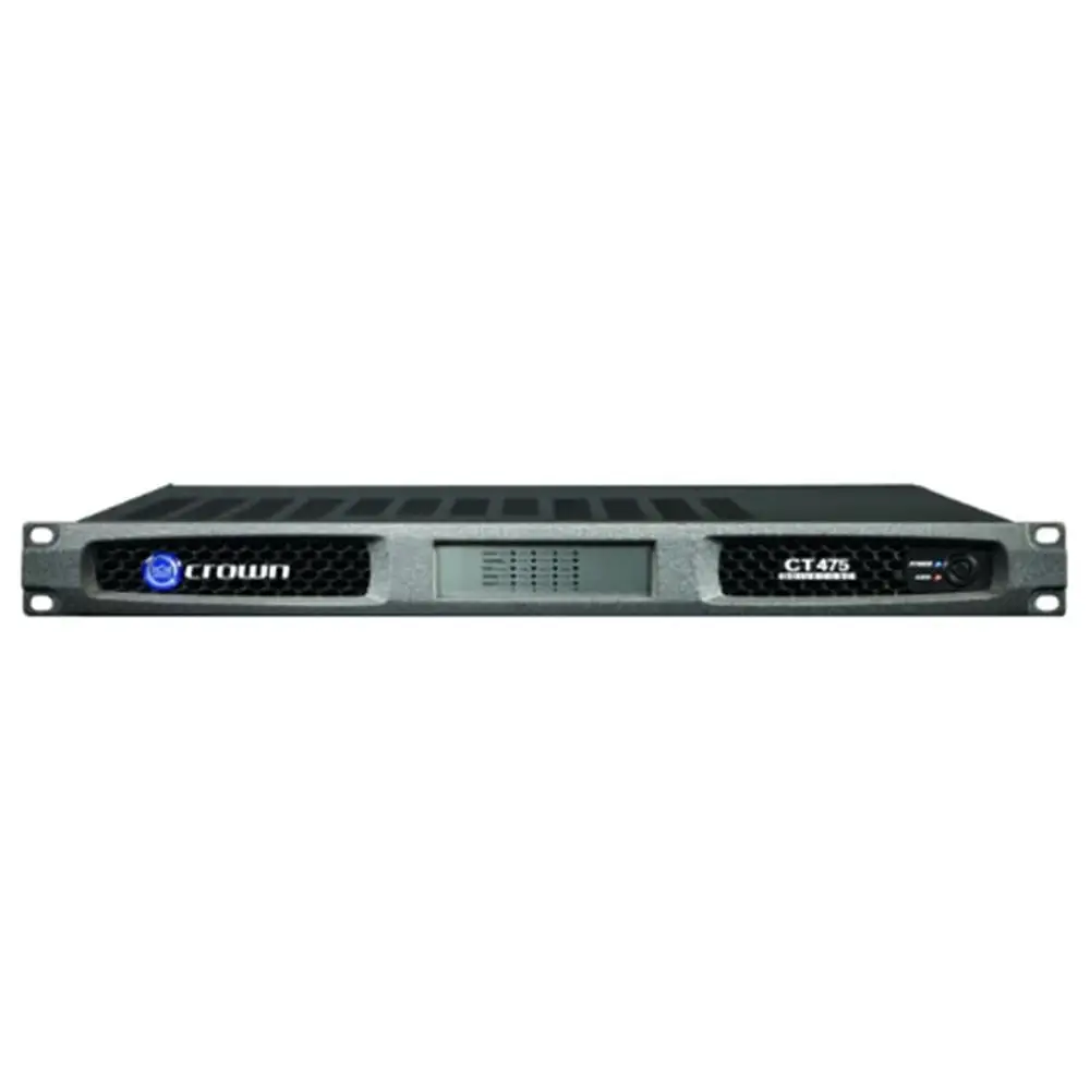 크라운 파워 앰프 전문 오디오 앰프, DJ 오디오 스피커용, 4 채널, 75W, CT475