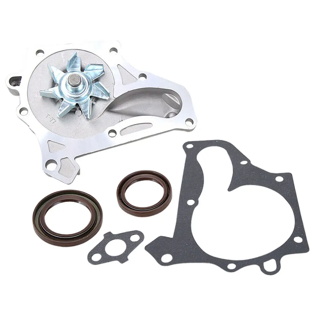 Engine Timing Belt Water Pump Kit with Valve Cover Gasket for Toyota