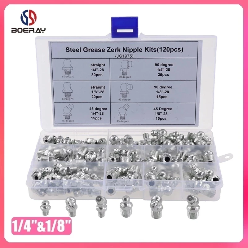 120pcs SAE Standard 1/4