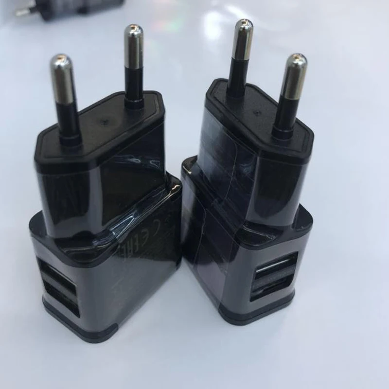EU plug 5V 2A Dual USB универсальный мобильный телефон зарядные устройства для