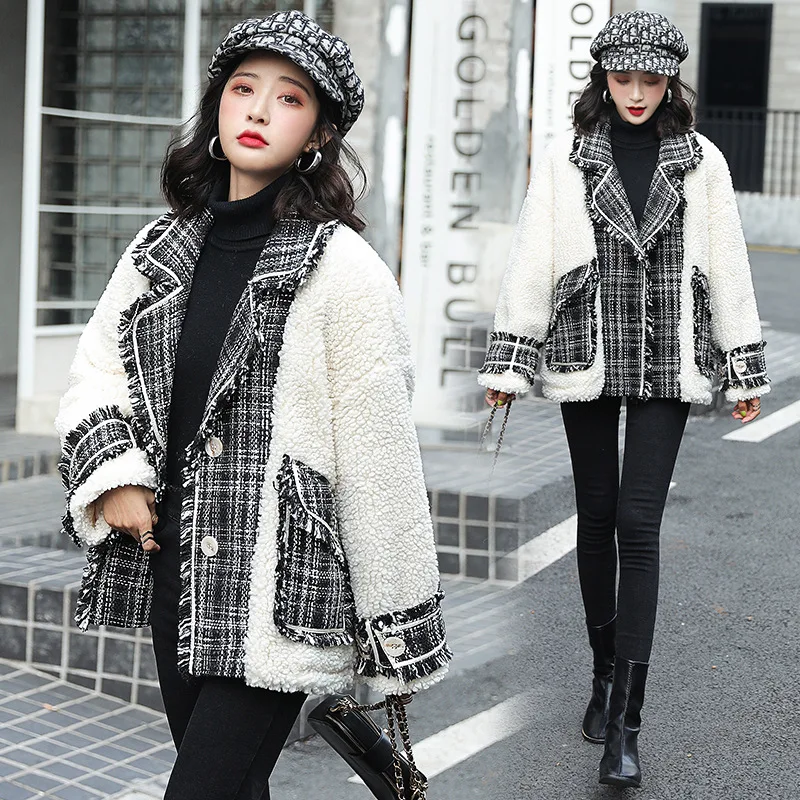 

2019 Winter New Style Xcmz7202 Korean-style Elegant Fashion Ocean Shortness of Breath Cotton-padded Clothes Women's