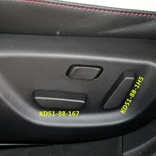 Voor Mazda 6/3/CX-5/Atenza/Axela Driver 'S Seat Slide Handvat Schakelaar Knop Rugleuning joystick Knop KD51-88-167 KD51-88-1H5