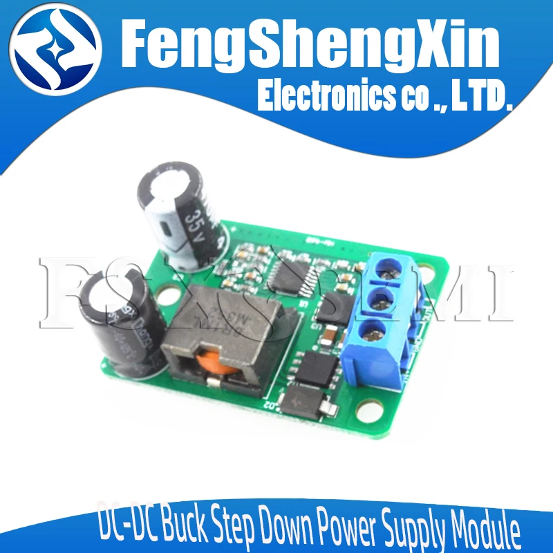 US $1.7 |24 V/12 V A 5 V/5A 25W DC DC Buck Step Imbottiture Modulo di Alimentazione Sincrono rettifica Convertitore di Potenza Sostituire 055L LM2596|Circuiti integrati|   - AliExpress