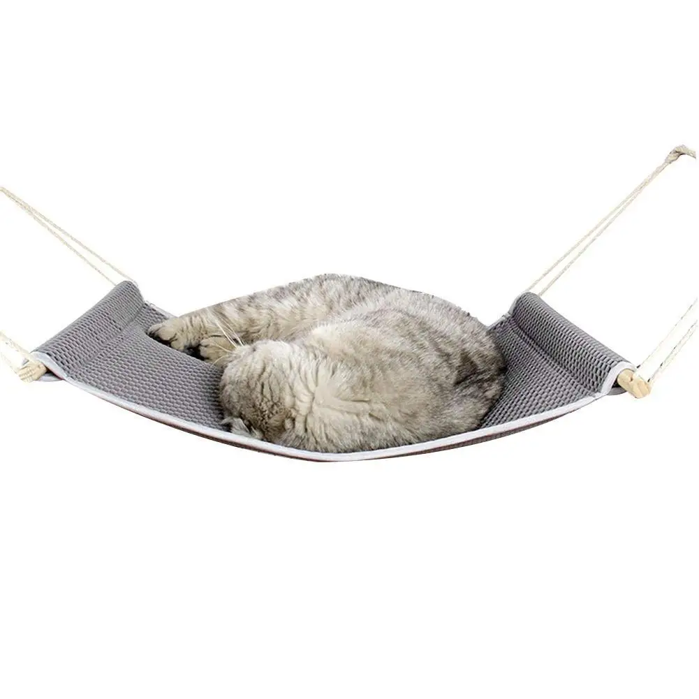 

Cat Hammock Breathable Mesh Pet Hanging Bed for Kitten Puppy Rabbit Chihuahua Small Animals Cage Swing
