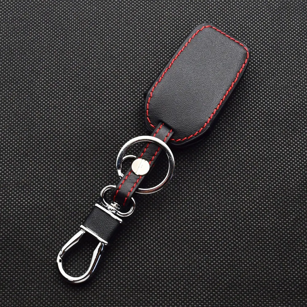 Leder Auto Schlüssel Abdeckung Tasche Für Renault Symbol Dacia Stepway Duster Logan Lodgy 2013-2021 Fernbedienung Fobs Shell schutzhülle – Detail 5