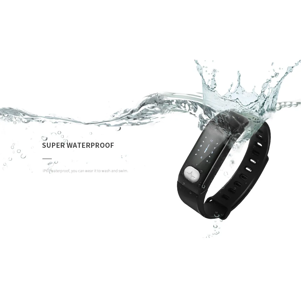 Водонепроницаемый E29PPG+ ECG умный чип Bluetooth беспроводной спортивный умный Браслет отслеживание движения монитор сердечного ритма браслет Smartband