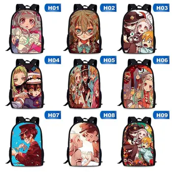 

Toilet Bound Hanako Kun Backpack Anime Bookbag School Bags Large Backpack Laptop