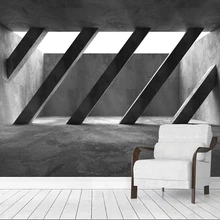 Пользовательские 3D креативные Ретро рельеф цементные стены пространство фото Настенные обои для 3 D гостиной спальни стены ткань домашний декор