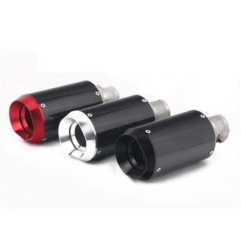 

Universal Motorcycle Exhaust Pipe Muffler Exhaust Fit For Z1000 Z900 MT09 CBR650R CBR1000RR GSXR750 R25 BN600 XMAX300 Ninja400