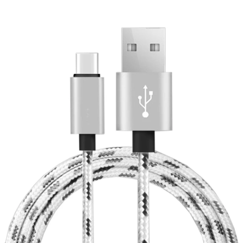 Тип usb C кабель для Xiaomi Redmi Note 7 mi 9 Кабель с разъемом usb-c для быстрой зарядки передачи и синхронизации данных кабель для samsung Galaxy S9 Oneplus 6T длиной 3 м провода - Цвет: Белый